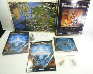 Wizards & Warriors Complete Game,  Windows Pc Collector Edition Rare Role Playing