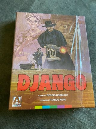 Django,  Texas Adios,  Blu - Ray,  Arrow Video,  Limited Edition Rare