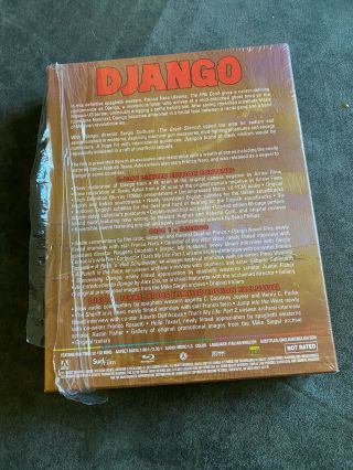Django,  Texas Adios,  Blu - ray,  Arrow Video,  Limited Edition RARE 2
