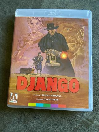 Django,  Texas Adios,  Blu - ray,  Arrow Video,  Limited Edition RARE 3