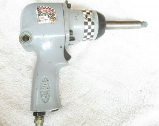 Sioux Tools 100 Pneumatic Air Impact Wrench W/ Long Anvil 1/2 " Drive Rare Model