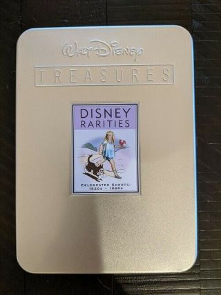Walt Disney Treasures - Disney Rarities - Celebrated Shorts 1920s - 1960s Dvd Rare