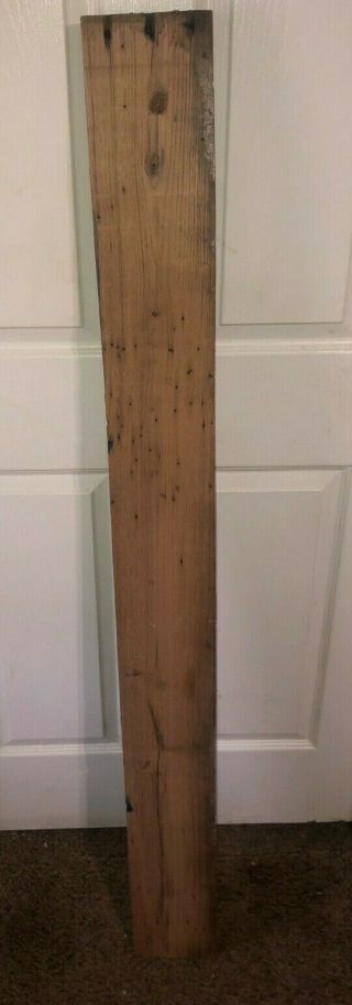 Rustic Barn Wood Rare Wormy American Chestnut Lumber 2x6 1 7/8 " Rough Cut Board