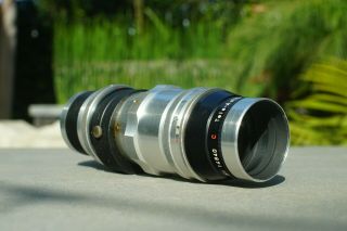 Rare Piesker & Co Tele - Astra 250mm F/5.  5 Telephoto Exakta Mount Lens