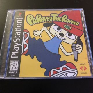 Parappa The Rapper For Sony Playstation Ps1.  Rare.  Complete And Authentic