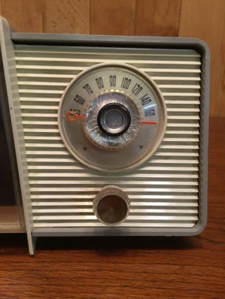 11 X 6 Vintage GE AM Radio/Alarm General Electric Rare 2