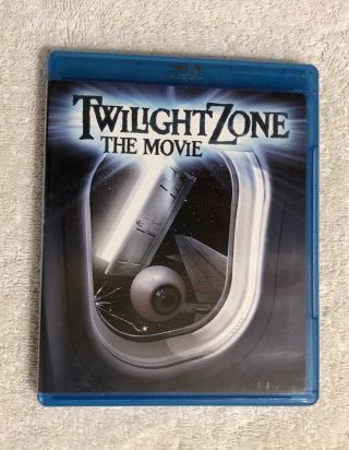 Twilight Zone The Movie (1983) Blu - Ray Rare Oop Out Of Print
