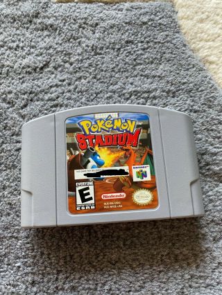 ✅ Great Pokemon Stadium Nintendo 64 N64 Video Game & Transfer Pak Bundle Rare