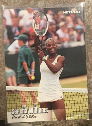 " Rare " Serena Williams 2003 Netpro Rookie Card Sp 100 (39) Grand Slam Titles