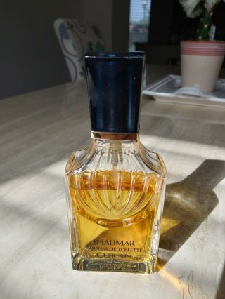 Vintage Guerlain Shalimar Parfum De Toilette Natural Spray 2.  5 Oz.  Rare