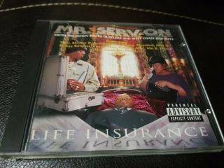 Mr.  Serv On Life Insurance Cd No Limit Records Old School Rap Og Gangster Rare