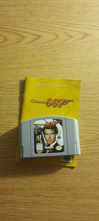 Goldeneye 007 Nintendo 64 Game Cart Authentic N64.  &