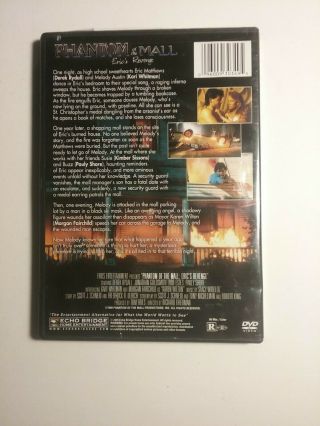 Phantom of the Mall: Eric ' s Revenge DVD Platinum Disc Rare OOP Pauly Shore 2