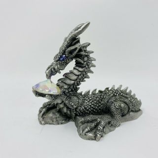 Radcliffe Partha Gallo Pewter Dragon 80 ' s Or 90 ' s Dungeons & Dragons RARE 3” In 2