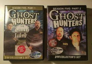 Ghost Hunters: Season 5,  Part 1 And Part 2 (dvd,  2009) Rare