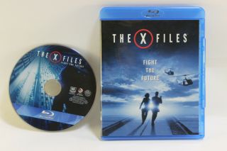 The X - Files: Fight The Future 1998 Movie 122 Minutes (blu - Ray Disc,  2008) Rare