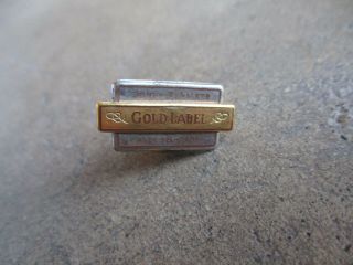 Rare Vintage Johnnie Walker Gold Label Scotch Employee Service Award Pin
