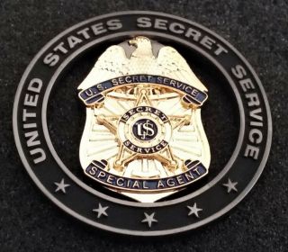 Rare Special Agent Usss United States Secret Service White House Challenge Coin