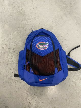 Nike Max Air Ncaa Florida Gators Team Issued Gym Bag Backpack Sports Rare