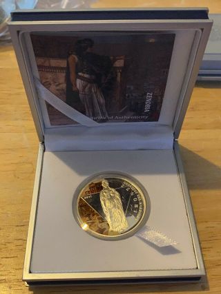2011 Togo 500 Francs Cfa Zenobia Km 65 Proof Only 1,  000 Minted.  Rare