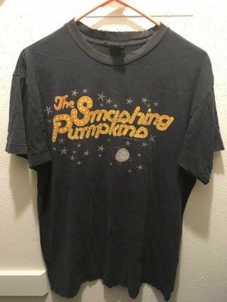 The Smashing Pumpkins 1996 Vegas Logo Tour T - Shirt Large 96 Vintage Rare