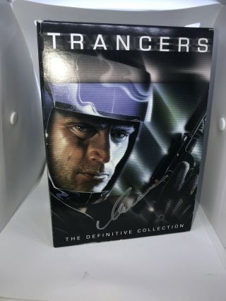 Trancers Box Set (dvd,  2006,  5 - Disc Set) Signed By Charles Band Authentic Rare