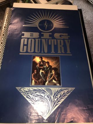 Big Country,  36x24 ",  Poster,  Rare,  Record Company Promo,