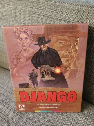 Django,  Texas Adios Blu - Ray Limited Edition Arrow Video Rare Oop