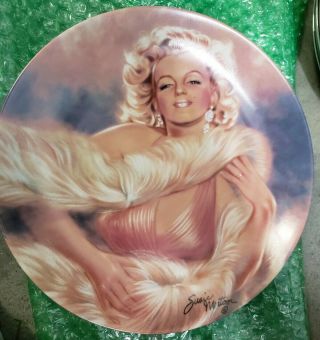 Very Rare Marilyn Monroe Vintage Collector Plate By Susie Morton Rj Ernst 1220
