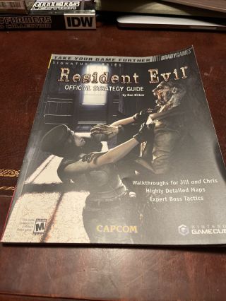 Resident Evil Nintendo Gamecube Official Strategy Guide,  Poster VERY RARE 2