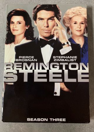 Remington Steele Season 3 Dvd Rare Oop