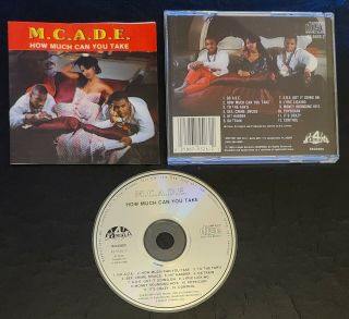 How Much Can You Take By Mc Ade (cd 1989) Mega Rare & Long Oop M.  C.  A.  D.  E.