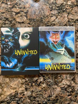 Uninvited (blu - Ray Disc,  Vinegar Syndrome,  Rare Oop Slipcover,  Classic Horror)