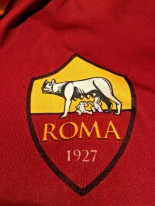 Rare AS Roma Radja Nainggolan 4 Soccer Futbol Jersey shirt Italy Size L 3