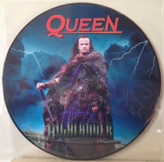 Queen Highlander Soundtrack Picture Disc Lp 660585 Uk Ltd Ed Rare