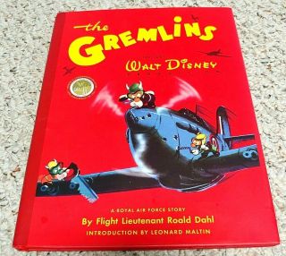 2006 Gremlins Disney Roald Dahl 1st Dark Horse Edition Rare With Dust Jacket