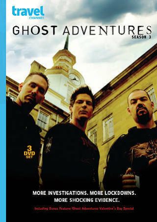 Ghost Adventures: Season 3 (dvd,  2011,  3 - Disc Set) Out Of Print Rare