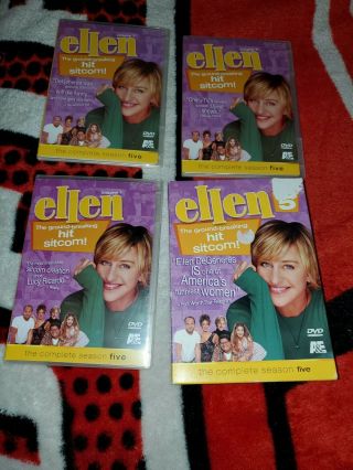 Ellen: The Complete Season 5 (dvd,  2006,  3 - Disc Set) Rare Oop
