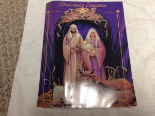 Rare Vintage 1992 Tole Painting Book: Christmas Elegance Iii By Juliet Martin