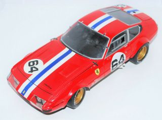 Kyosho 1/18 Scale Ferrari 365 Gtb/4 Die Cast Car Daytona 64 Rare