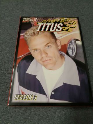 Titus - Season 3 Three Third Final (dvd,  2006,  4 - Disc) Rare Oop Christopher