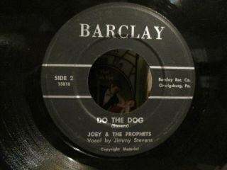 Joey & The Prophets - Do The Dog/stand By Me 66 - Ultra Rare Garage Rock - Barclay 45