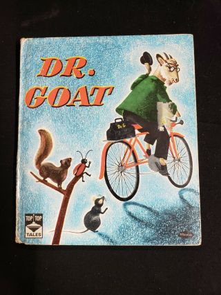 Dr.  Goat Georgiana Charles Clement Rare Whitman Top Top Tales 1950