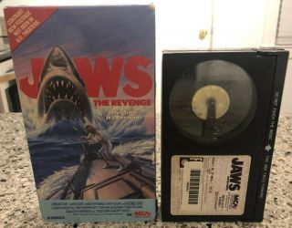 Jaws The Revenge (1987) Beta Not Vhs Very Rare Jaws 4 Betamax Michael Caine