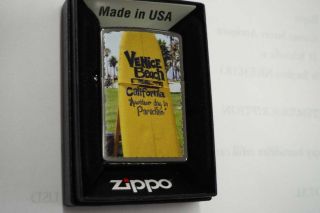 Rare Venice Beach Zippo Lighter