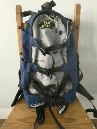 Dakine Heli Pro Backpack Snowboarding Blue Grey Rare Older Model