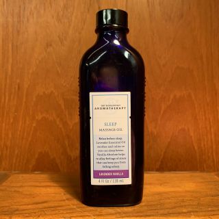 Rare Bath & Body Aromatherapy Sleep Lavender Vanilla Massage Oil 4oz