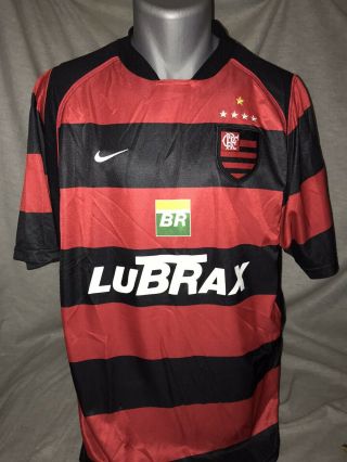 Flamengo Home Shirt 2005 2004/05 Large Rare And Vintage