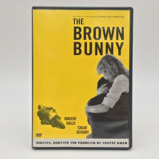 The Brown Bunny (dvd 2007) W/ Insert Vincent Gallo Rare Unrated Oop