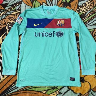 Rare 2010 Nike Fc Barcelona Futbol Soccer Away Jersey Mens Size M